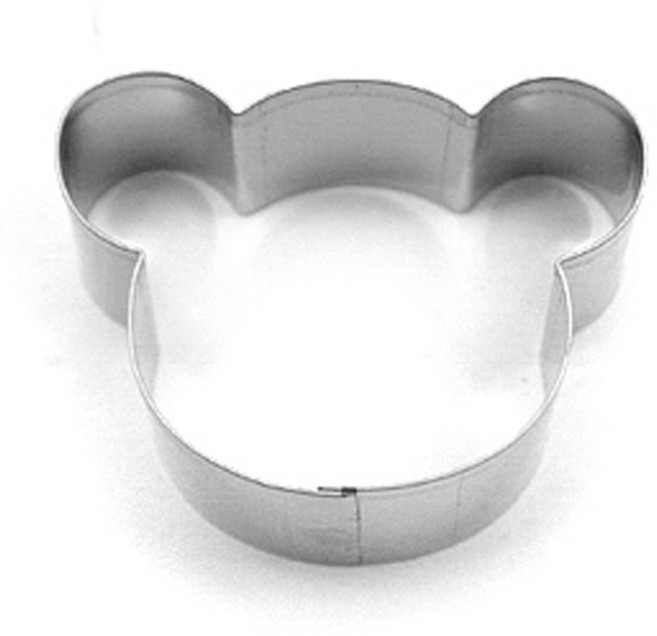 곰돌이 쿠키커터 스텐 곰얼굴 쿠키틀, 1개