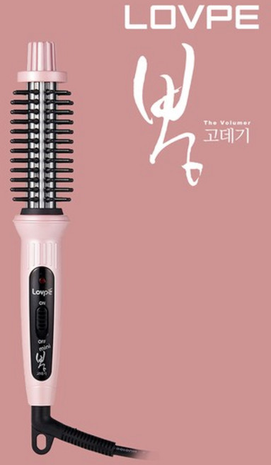 오리지널 미니 뿌리 볼륨 핑크 헤어 뽕고데기 (LI-0009), 상세설명 참조, 없음