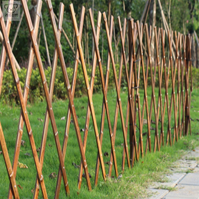 리치점빵 길이조절 나무 울타리 나무휀스 목재펜스