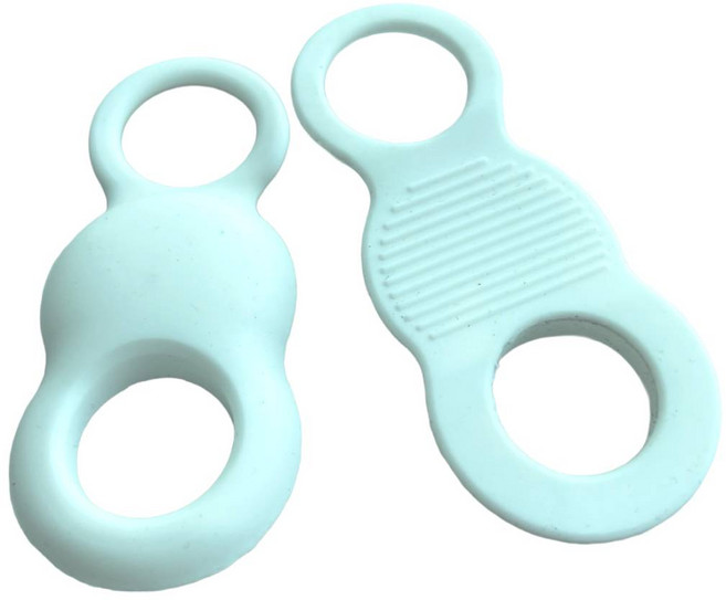 [1+1]BC 타격 손울림 방지 보호대 실리콘 유소년 성인 좌우겸용, 1세트, 화이트