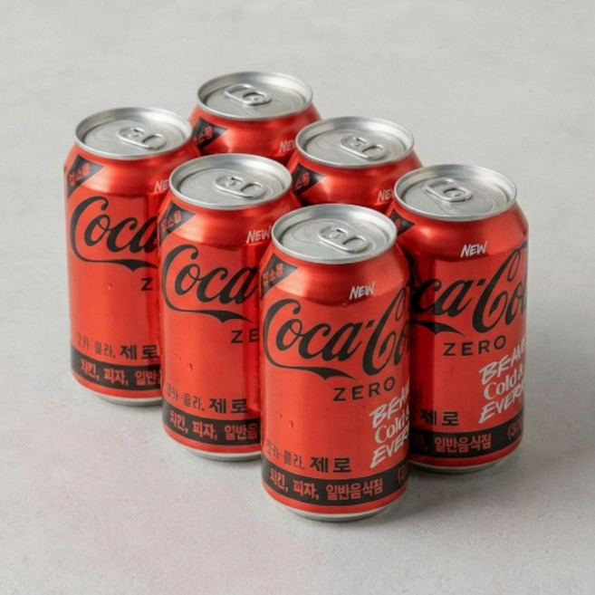 코카콜라 제로 355ml x 24캔 뚱캔 가정용 업소용01a9+7JAN, 24개