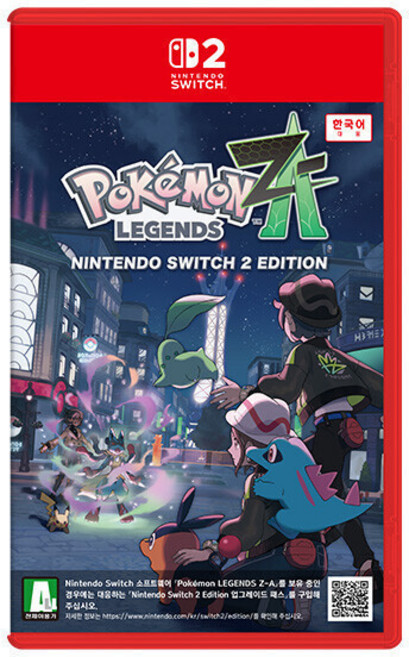 [온라인공식판매처 에스엠퓨처스] 닌텐도 스위치2 포켓몬 레전드 ZA 스위치2에디션 게임팩