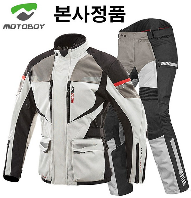 MOTOBOY 모토보이 3D 프리미엄 방한 오토바이자켓 오토바이바지, 블랙
