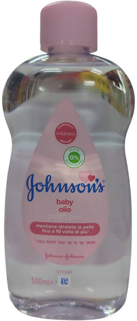 Johnson's 嬌生 嬰兒潤膚油, 1個, 300ml