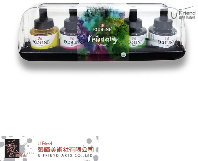 Ecoline 彩色墨水 30ml 盒裝, 1個