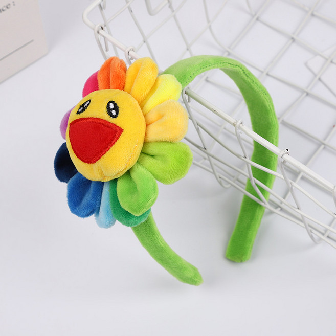 생활일번지 파티 머리띠 48종, 2개, 11.레인보우플라워(354)