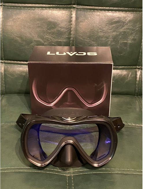GULL LUVOS UV420 AR 潛水鏡 霧面黑, 1個