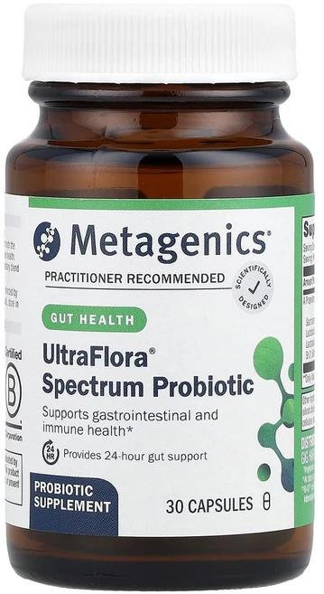 아이허브 메타제닉스 울트라플로라 스펙트럼 캡슐 30정, 1개 - 쿠팡