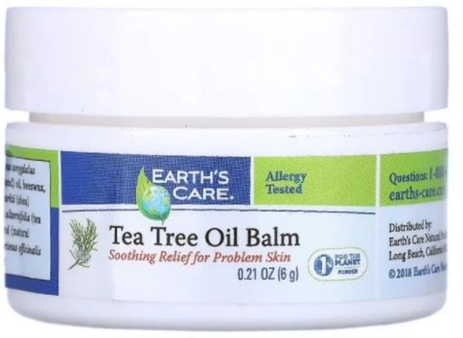 Earth's Care 티트리 오일 밤 3.4g(0.12oz), 3.4g, 1개 - 쿠팡