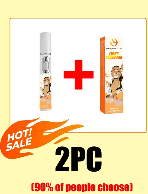 다리 관리 도구 블루 라이트 펜은 백반증을 해결합니다, [03]Buy 2 get 1 free, 1개