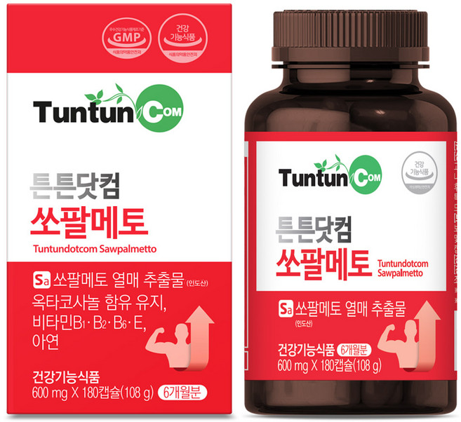 튼튼닷컴 쏘팔메토 [6개월분], 180정, 1개