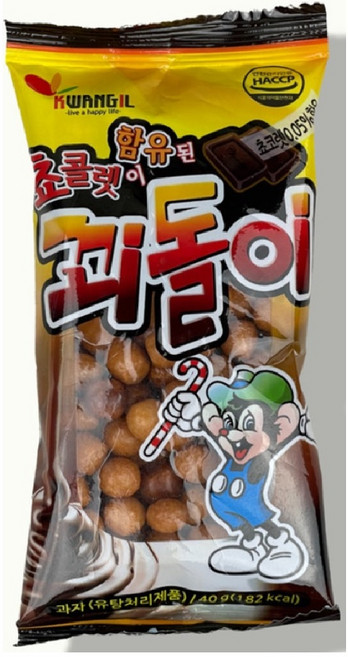 광일제과 꾀돌이, 40g, 40개