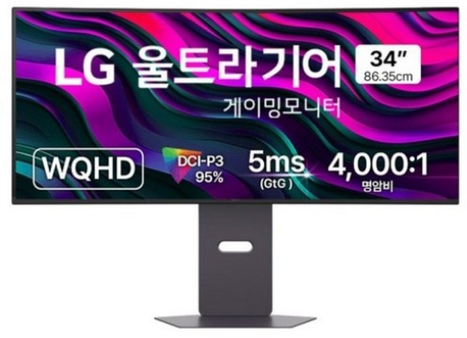 LG전자 WQHD 울트라기어 게이밍 모니터 방문설치, 86.35cm, 34G600A