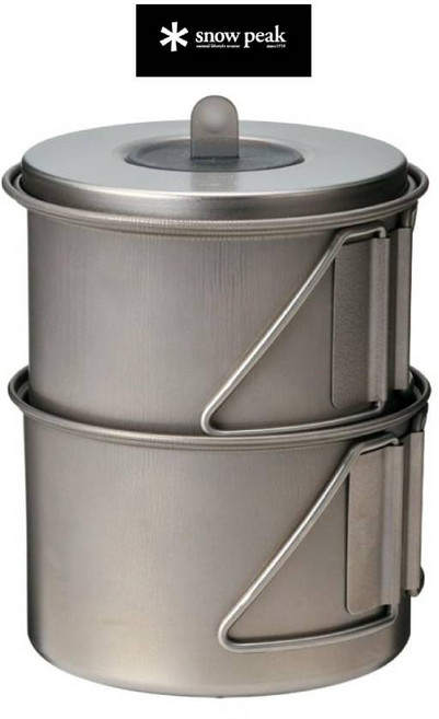 스노우피크 티타늄 코펠 솔로 세트