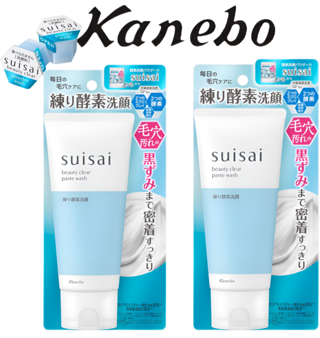 일본폼클렌징 수이사이 뷰티 클리어 [페이스트워시 효소세안제 품클렌징2개 +파우더 워시 2개 증정] 2025년9월20일 출시신제품!!, 2개, 120g
