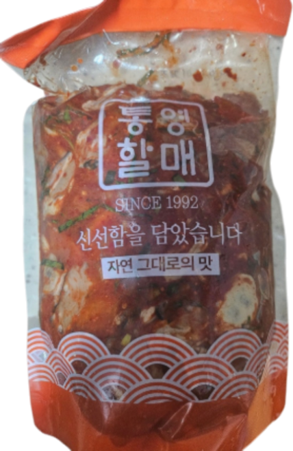 통영할매 30년전통 굴 생굴무침, 1개, 1kg