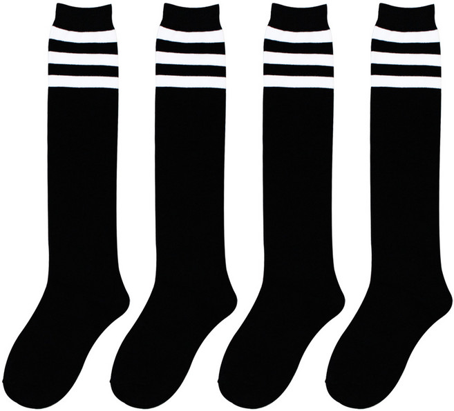 무지앤골지 [초특가!] 국산 여성용 골프 삼링글 니삭스 4족세트