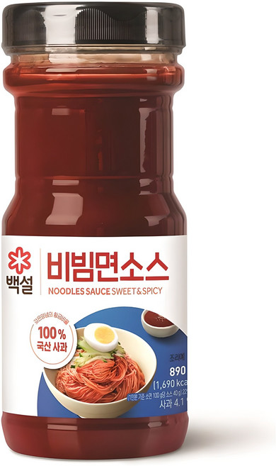 백설 비빔면소스, 1개, 890g