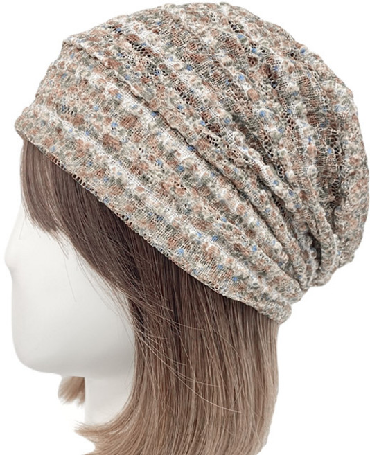 엄마짱 MDS_8524_엠보레이스플라워가든 헤어두건 / 잔꽃무늬 패션모자 외출용 가벼운 중년여성 봄여름두건 위생두건 여성탈모 엄마선물모자 생활복 헤어두건 항암모자 요가두건 사계절