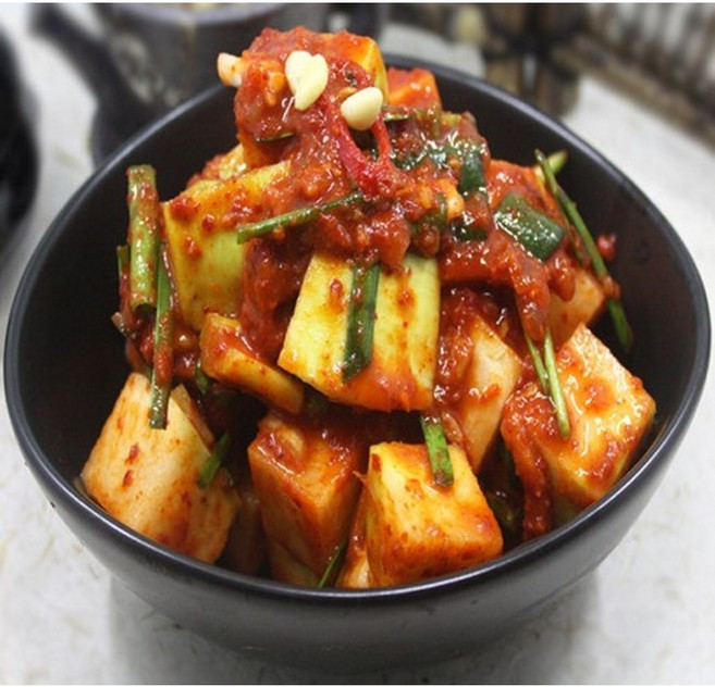 아삭한 설악산 깍두기 김치 2kg, 1개