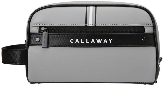[캘러웨이코리아정품] 2026 신형 트리플 트랙 파우치 백, 1개, 그레이