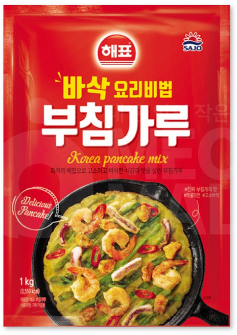 사조해표 부침가루, 1개, 1kg