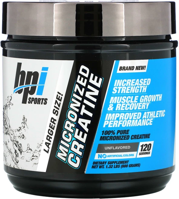 BPI 스포츠 미분화된 크레아틴 리미티드 에디션 무맛 1.32 lbs (600g), 1개, 600g, 1개 - 쿠팡