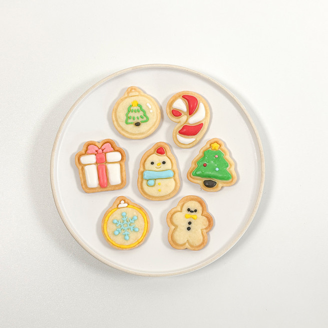 미니쿠키 크리스마스 쿠키틀 쿠키커터 베이킹도구 산타모자, 1개, 5. 미니루돌프