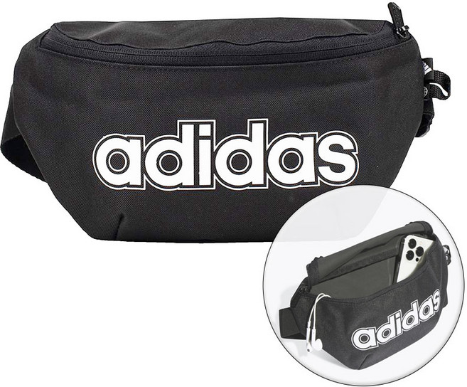 아디다스 크로스백 남녀공용 힙색 기본 웨이스트백 데일리 크로스바디백 허리가방 러닝용 크로스 가방