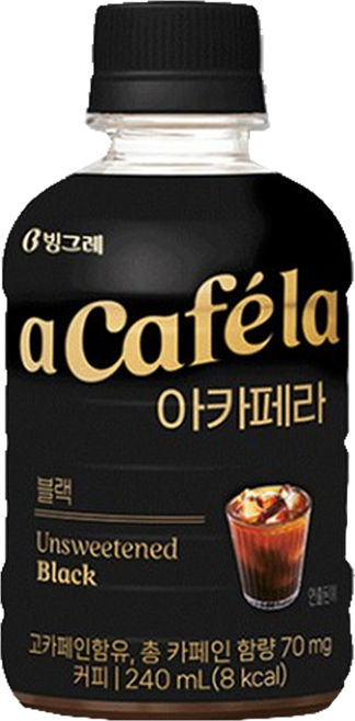 빙그레 아카페라 블랙, 240ml