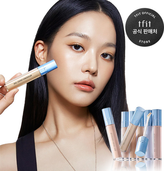 티핏 아이돌 커버 컨실러 6.5g, B01 스카이, 1개