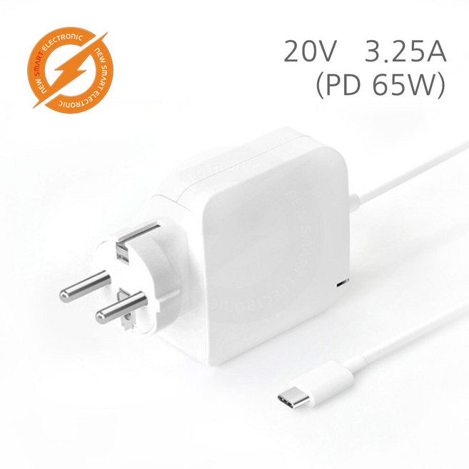 삼성 갤럭시북2 NT551XED EP-TA845 V01 호환 노트북 아답터 충전기 케이블 일체형 접지형, 1개