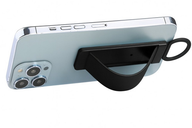 닥터핏 접착식 휴대폰 스트랩 스탠드 거치대 2개, 블루