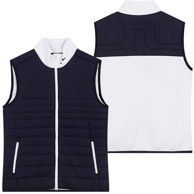 제이린드버그 여성 마르티나 퀼트 하이브리드 베스트 네이비 (GWOW11527-6855), GWOW11527-6855, S, 스타일번호:GWOW11527-6855 / 사이즈:S, 1개