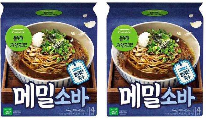 풀무원 메밀소바 116g, 8개