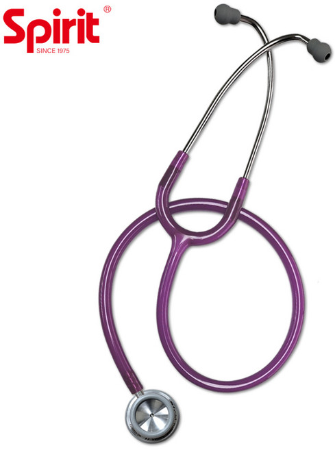 스피릿 의사용 청진기 CK-S601PF 양면형 의료기기, 파스텔 퍼플, 1개