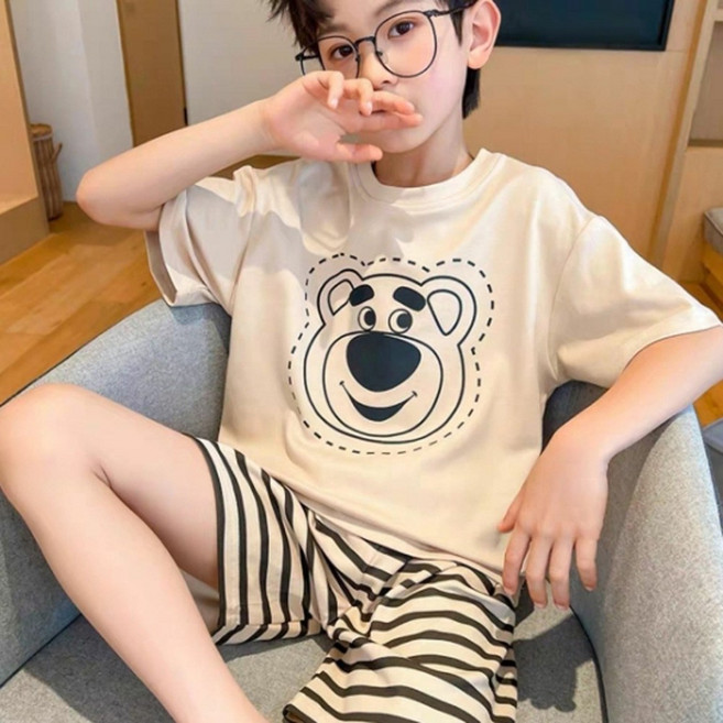 재한 아동 캐주얼 반팔세트 [2496]