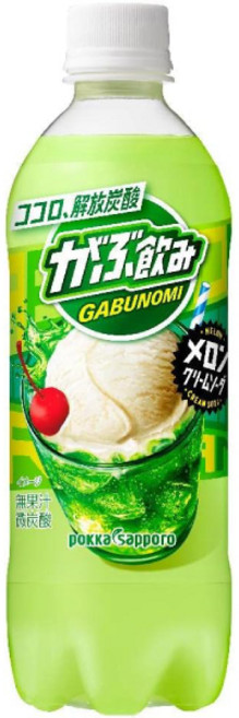 폿카 삿포로 가부노미 메론크림소다, 24개, 500ml