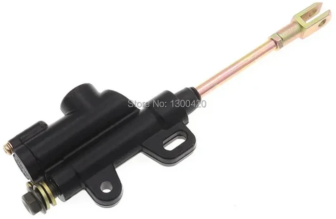 오토바이 먼지 핏 자전거 atv에 대 한 의 후면 블랙 실버 골든 발 유압 브레이크 마스터 실린더 펌프, 03 Black