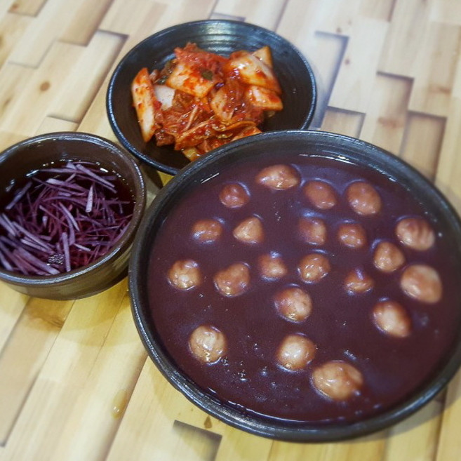 전통방식 맛있는 국산 옹심이 새알 팥죽 1900g /정읍 맛집 어르신 식사대용 영양식 환자 기력회복 입맛없을때 음식, 1.9kg, 1세트