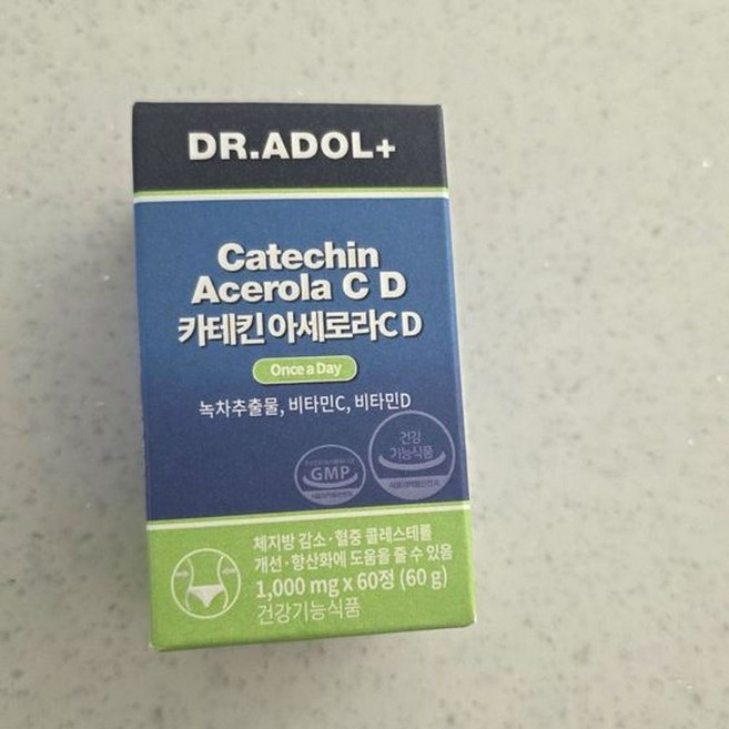 본사공식상품 카테킨아세로라CD 비타민C 풍부 피로회복 면역력 증진 건강 보조제 60정 1개