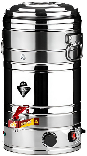 업소용 스테인리스 전기물통 보온 장국통 육수 온수 온도조절, 16호(13.6L)