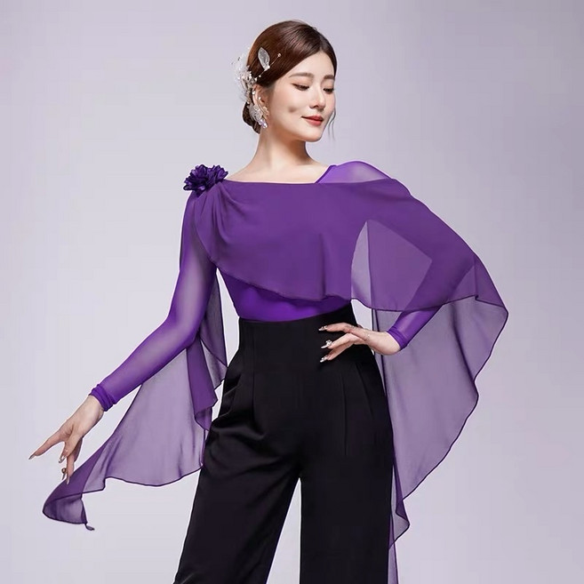 방송 사교 댄스상의 라인 줌바 왈츠 라틴 댄스복 무대의상