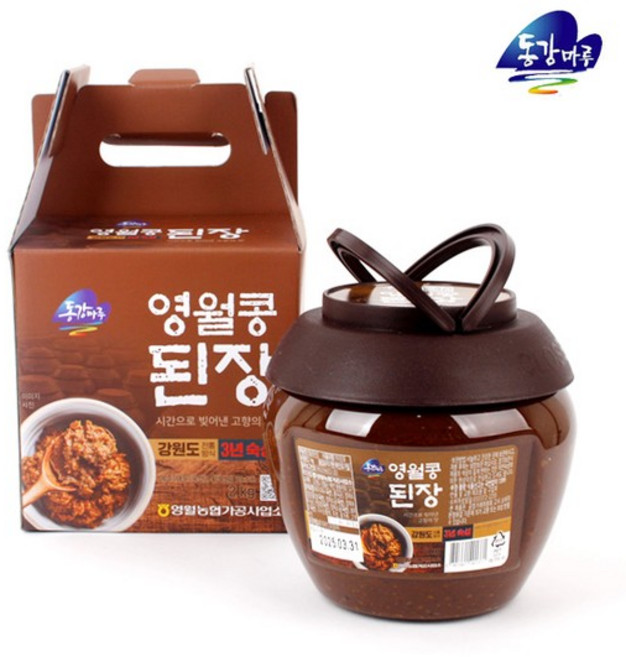 영월농협 영월콩된장 2kg(PET용기), 2kg, 1