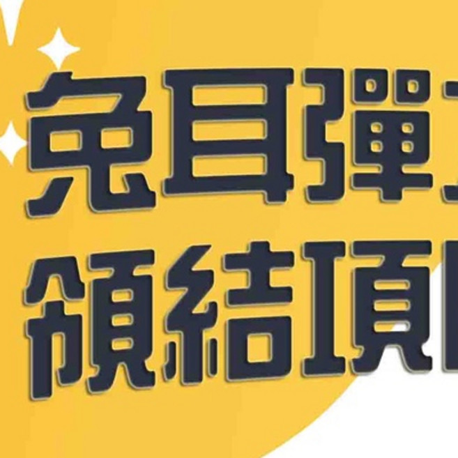 寵物來了 兔耳彈力領結項圈, 1個, 寵物來了 兔耳彈力領結項圈-小熊,XS, N/A
