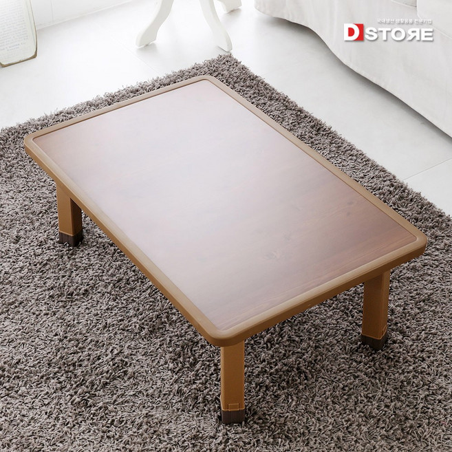 튼튼 접이식 테이블 밥상 몰딩 4호(750x480), 아이보리4호