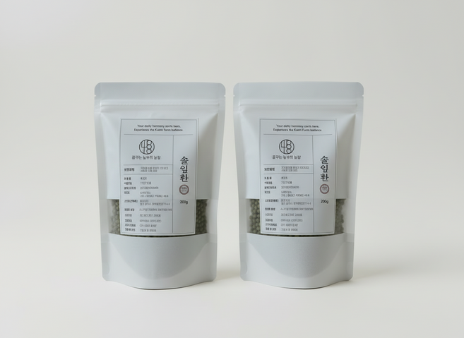 꿈꾸는 농부의 농장 국내산 100% 프리미엄 솔잎환 200g[원산지:국산], 2개, 200g