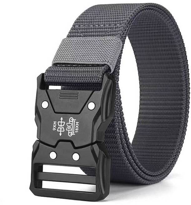 남자 전술 야외훈련 군용 등산 코브라 훈련 바지 벨트 알루미늄 합금 끈 1초 만에 풀 수 있습니다