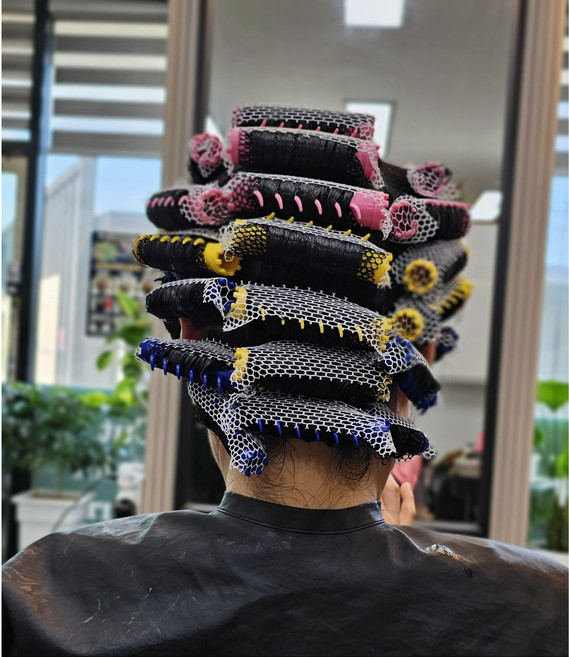 써니펌낱개구성 열펌같은일반펌 망사밴드 뿌리볼륨롯드 모류교정 넥스텍 리프팅펌 국산, 망사파지(중-약40매입), 흰색, 1개