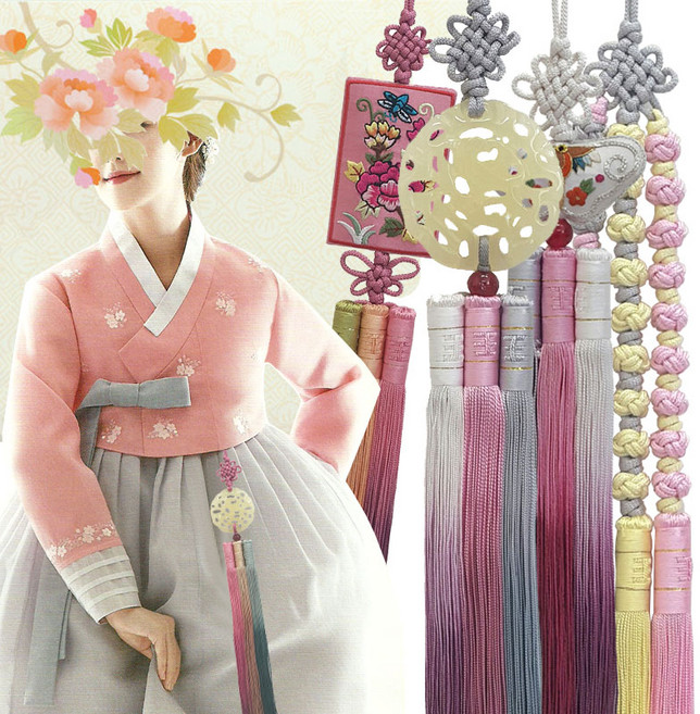 한복 노리개 / 노리개 20종 / 한복에 어울리는 어여쁜 노리개.